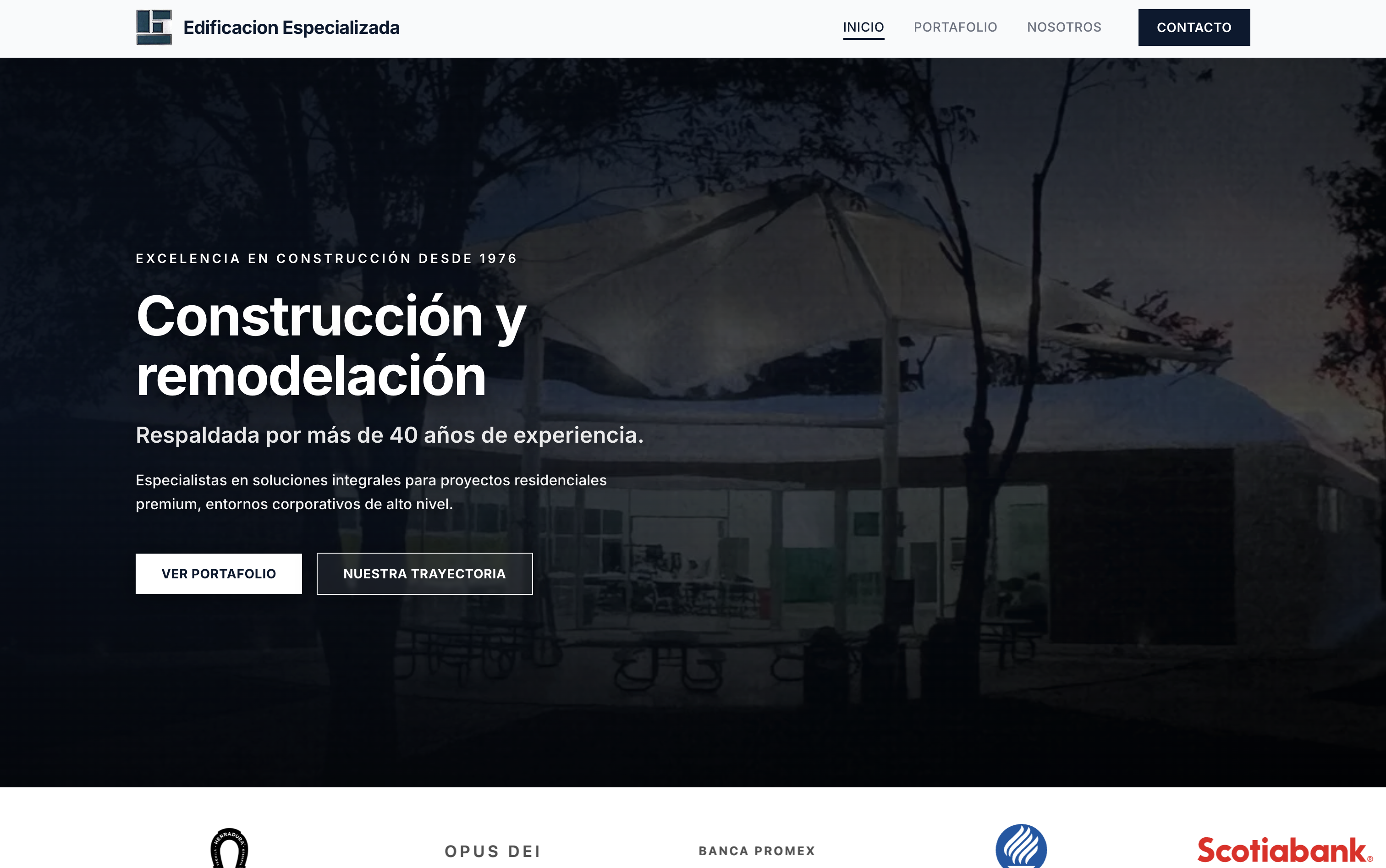 Edificaciones Especializadas